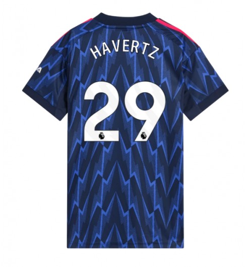 Arsenal Kai Havertz #29 Venkovní Dres pro Dámské 2025-26 Krátký Rukáv Arsenal Kai Havertz #29 Venkovní Dres pro Dámské 2025-26 Krátký Rukáv
